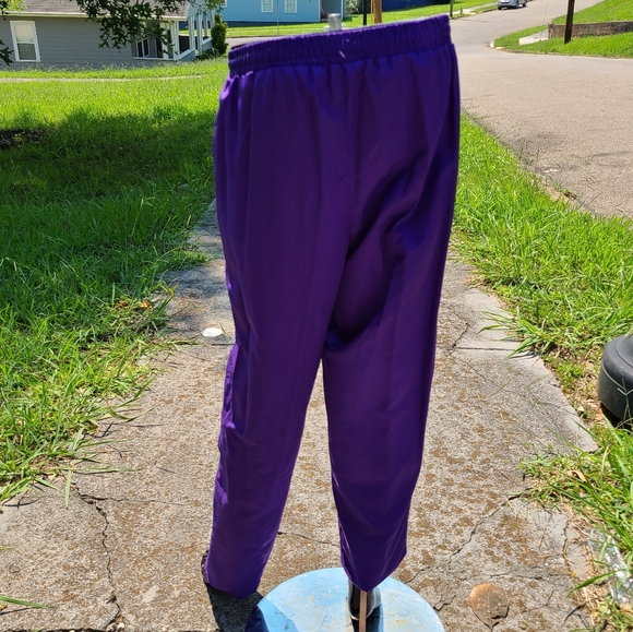 SOLD Vintage Out Brook Purple Windbreaker Track Suit - Picture 7 of 10